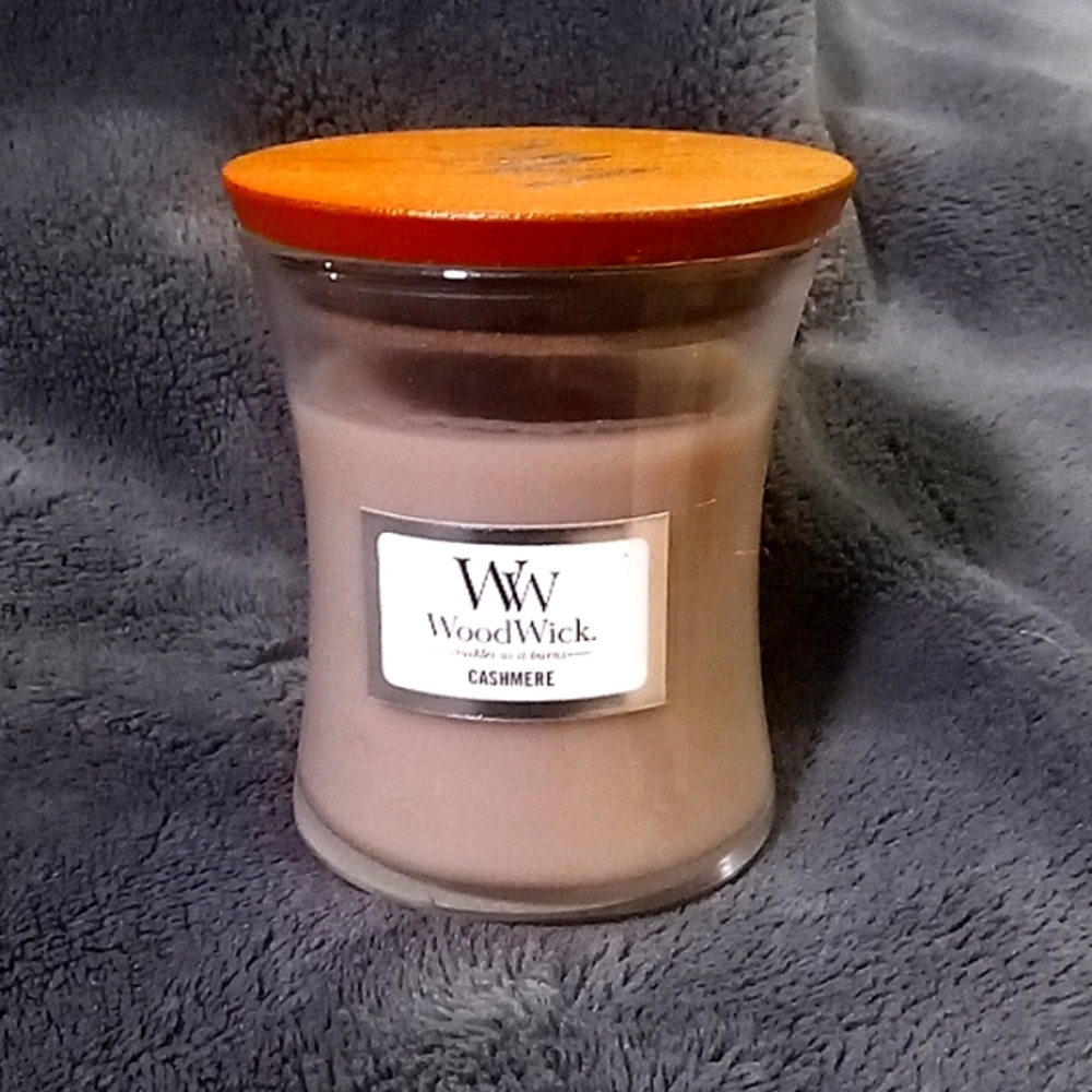 Cashmere Woodwick Mini 3oz Candle New